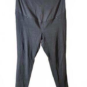 Time and Tru Women's Maternity Pants, Black, Size XXL